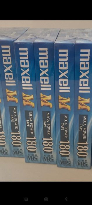 Cassetes VHS Maxell
