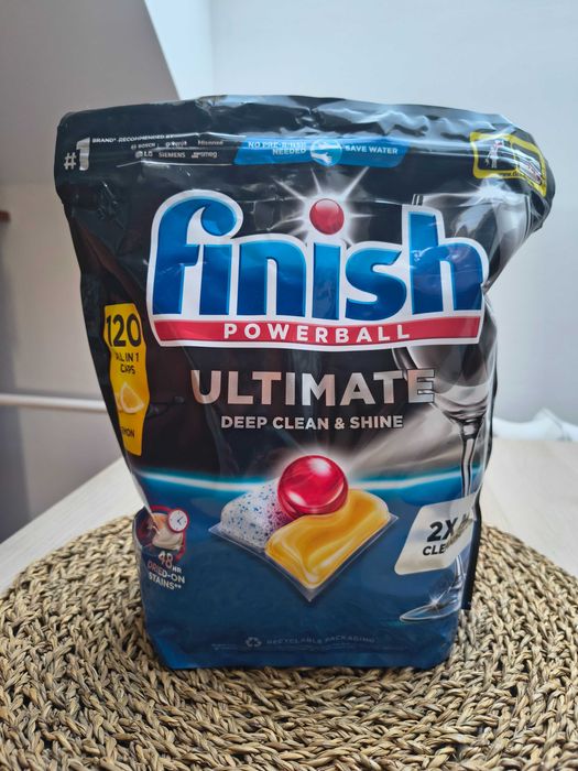 Finish Ultimate 120 kapsułek do zmywarki
