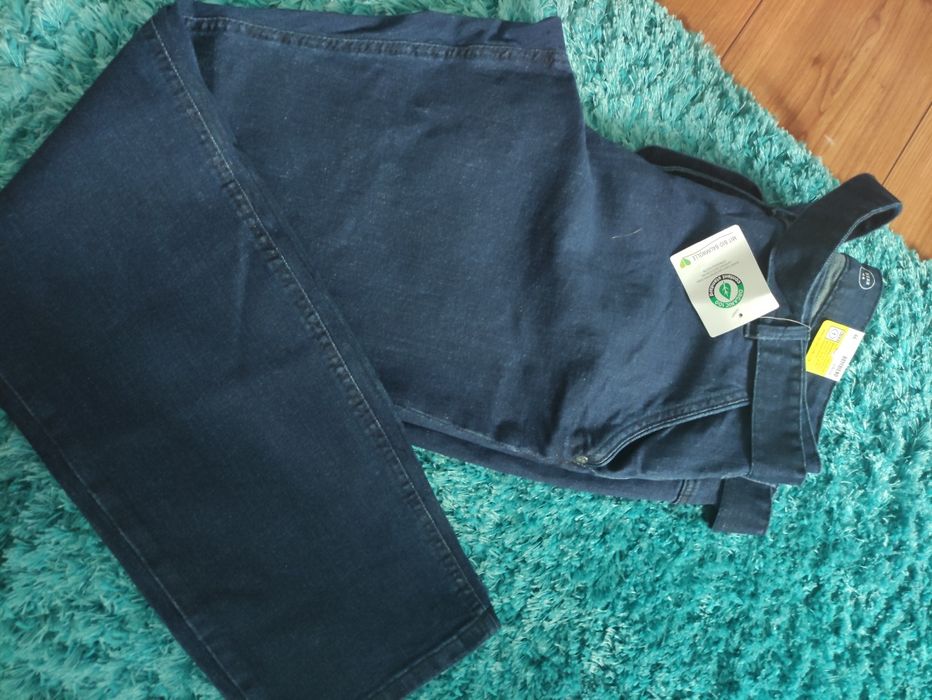 Spodnie jeansowe XXL