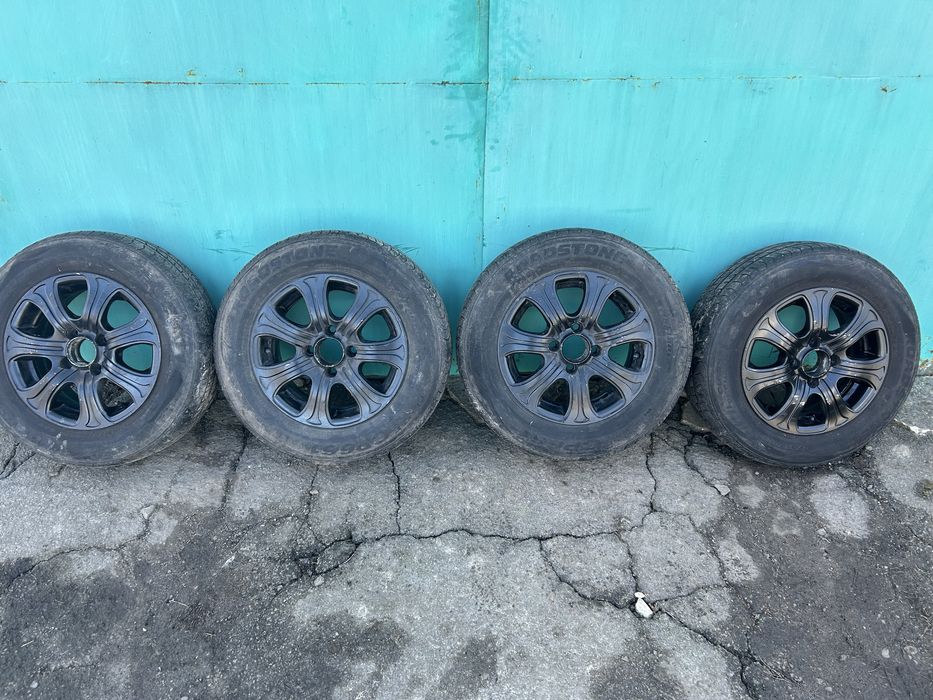 Диски 175/70r13 4*98 4шт в комплекті з резиною і болтами
