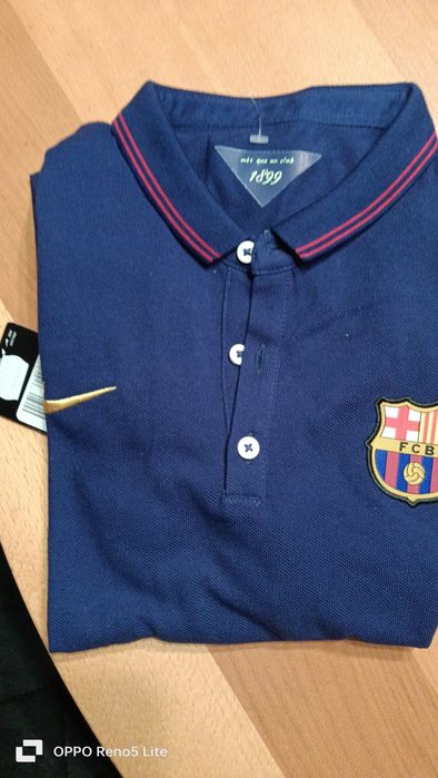 Koszulka sportowa polo klub FC Barcelona okazja