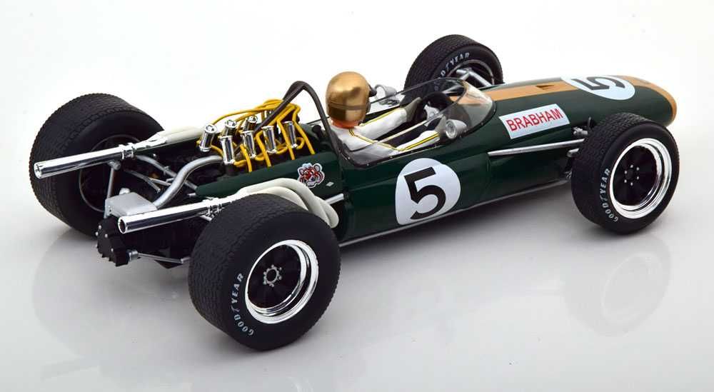 Brabham BT20 J.Brabham #5 GP Mexico 1966 - Campeão do Mundo - 1/18 MCG