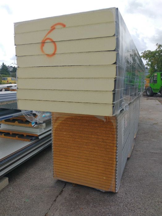 Płyta warstwowa ścienna PIR 100mm II gat, dostępna od ręki!!