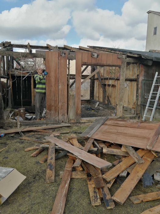 Wycinki drzew,rozbiórki stodół,sprzatanie działki,wywóz drewna