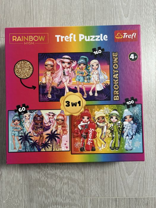 Puzzle Rainbow High 4+