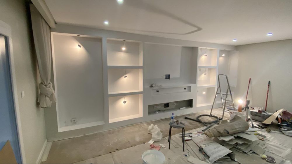 Serviço de obras e remodelações