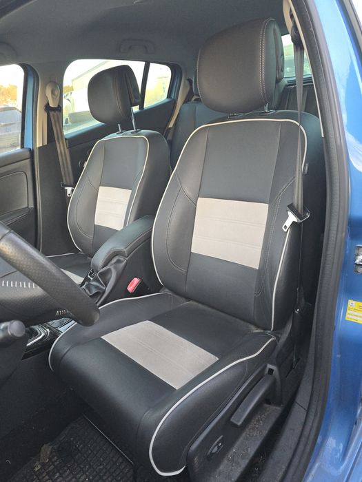 Piękne Wnętrze Fotele siedzenia  Renault Megane III Skóra Alcantara