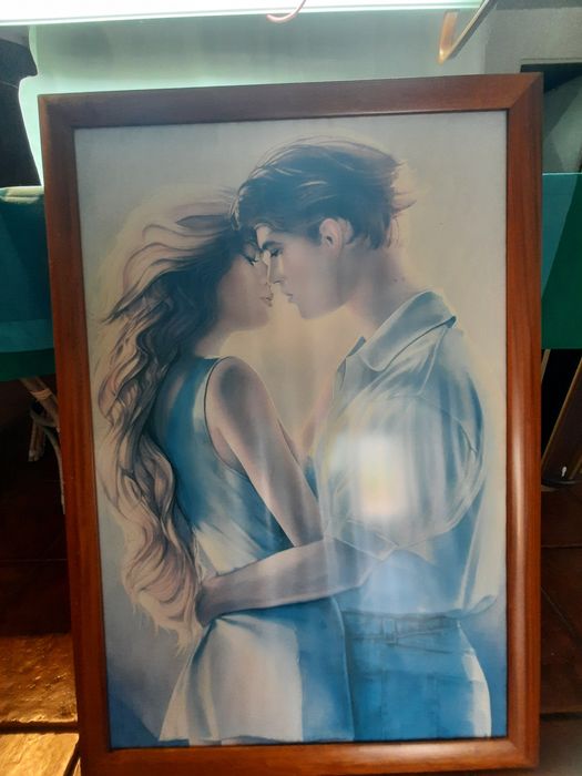 Quadro moldura em madeira