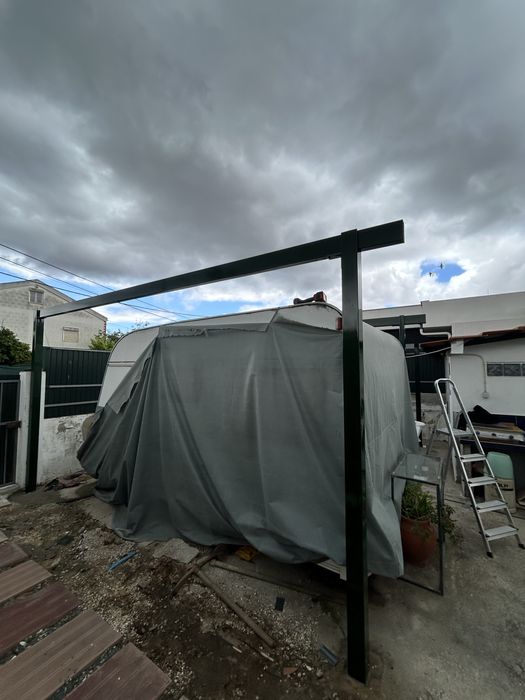 Telheiros ,pergolas ou decks