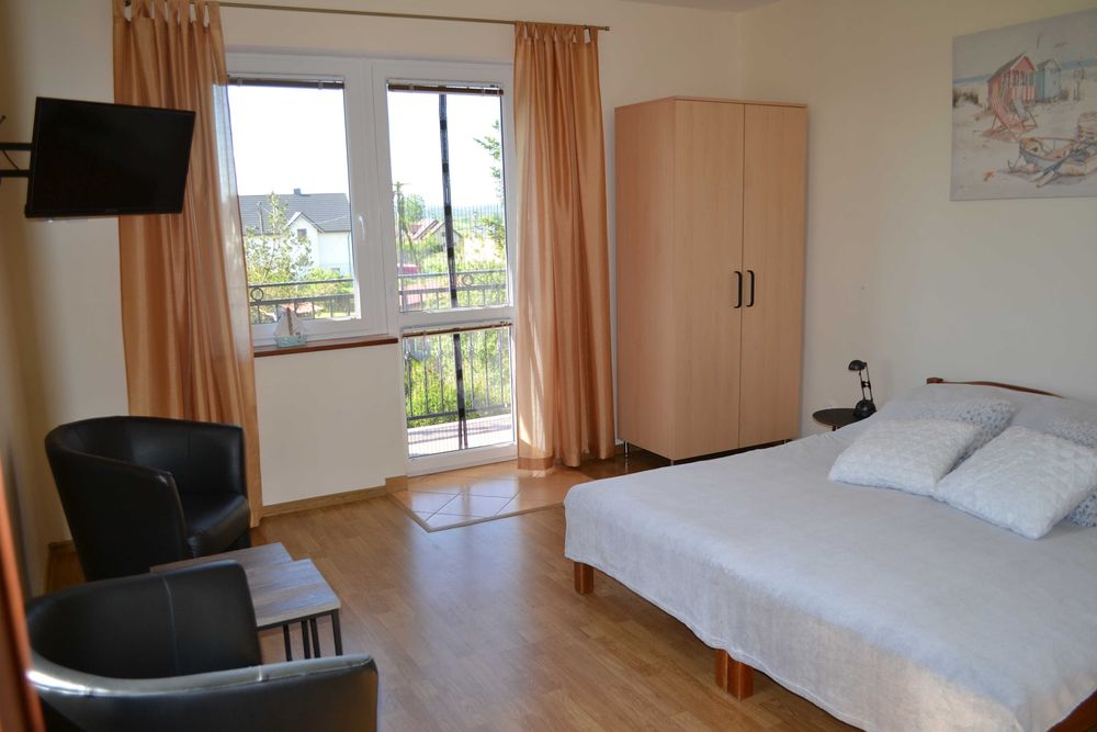 Studio z widokiem na morze, pokoje, studio z balkonem