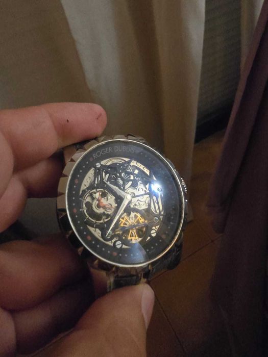 Relogio Excalibur Skeleton - Sem Bracelete