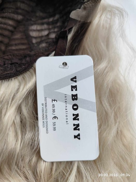 Nowa peruka premium lace front bob ombre sombre blond WIG