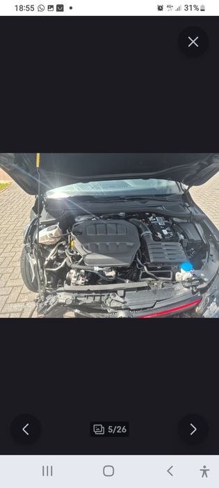 Motor golf gti em bom estado