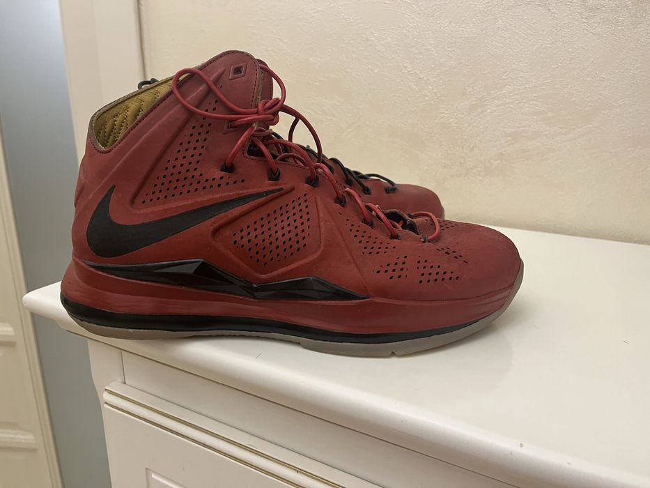 Баскетбольні кросівки кастомні Nike LeBron 10 EXT QS Hazelnut 2013 в оригінальній коробці