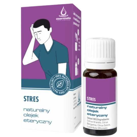 Olejek eteryczny Stres - neroli, lawenda 10 ml | Esentialis