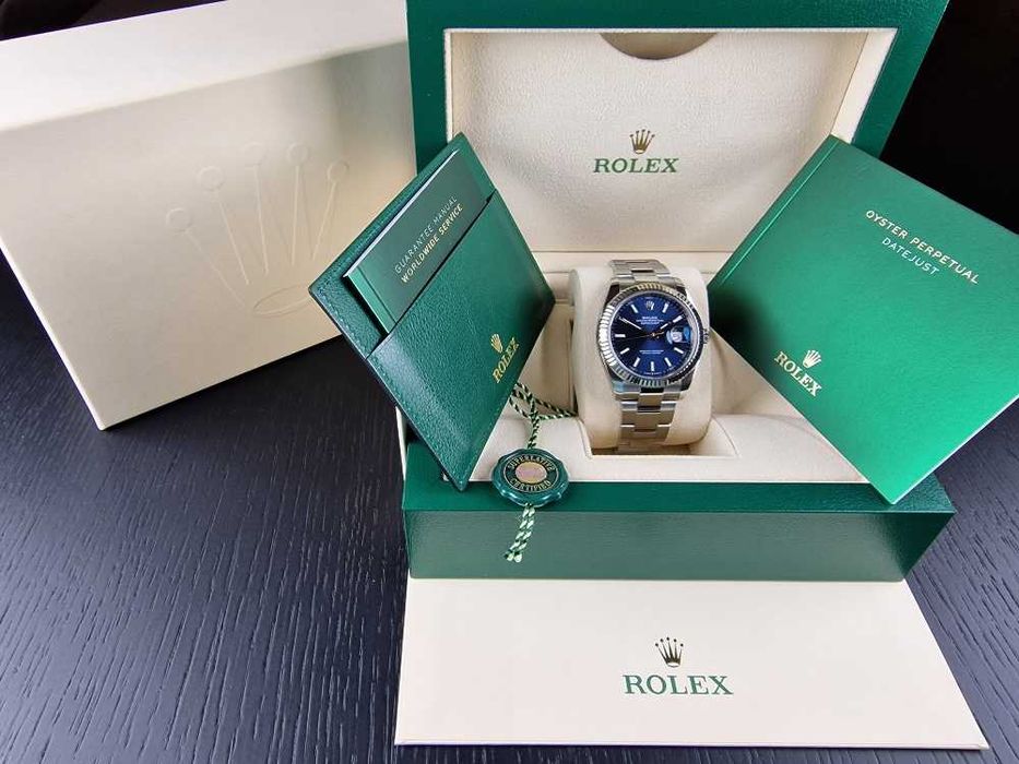 Rolex Datejust 41 Blue Dial