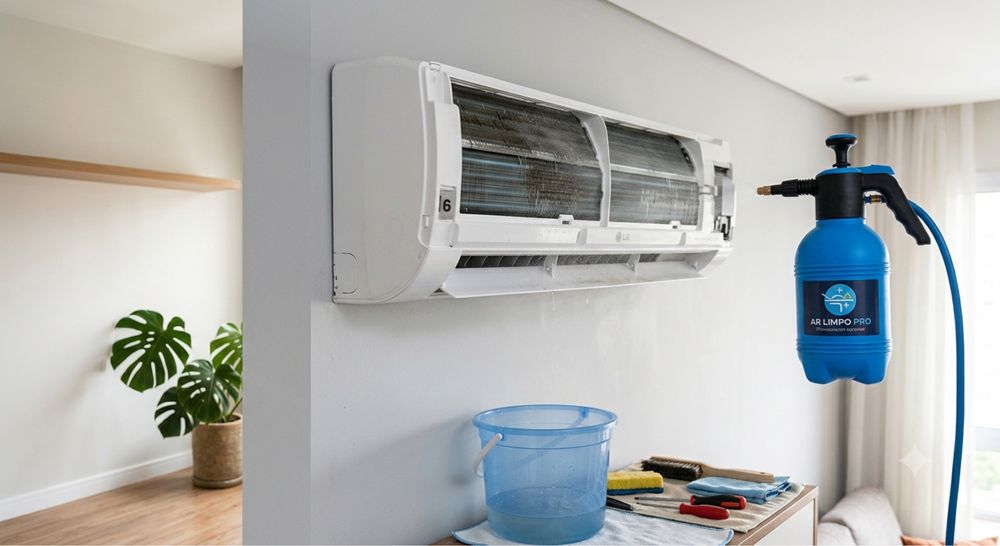 Limpeza Ar condicionado domestico