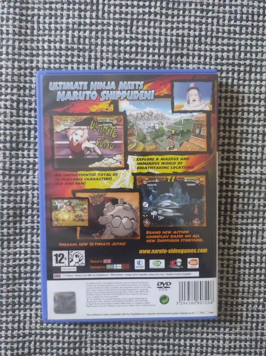 PS2 Naruto Shippuden ultimate ninja 4