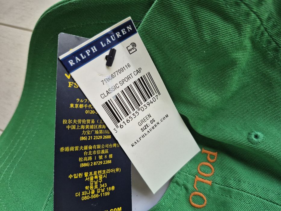 Czapka z daszkiem Ralph Lauren