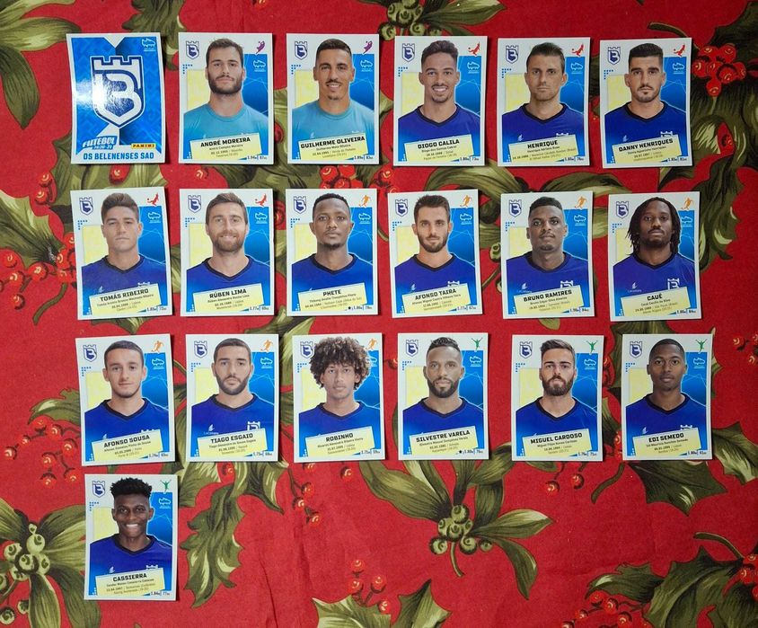Os Belenenses - Cromos Panini Futebol 2020-21