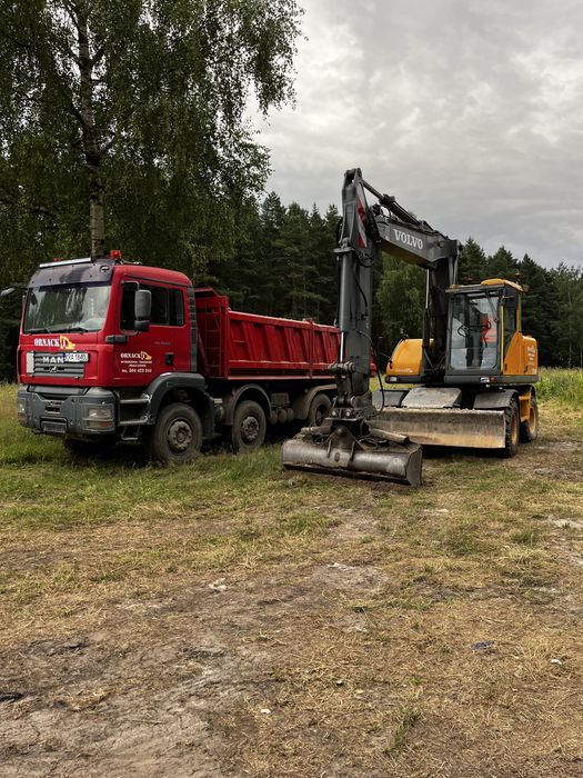 Prace ziemne/ Wyburzenia / transport niskopodowoziowy oraz kruszyw