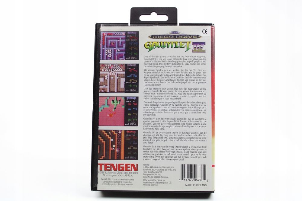 GAUNTLET IV MEGA DRIVE Sega Megadrive pudełkowa