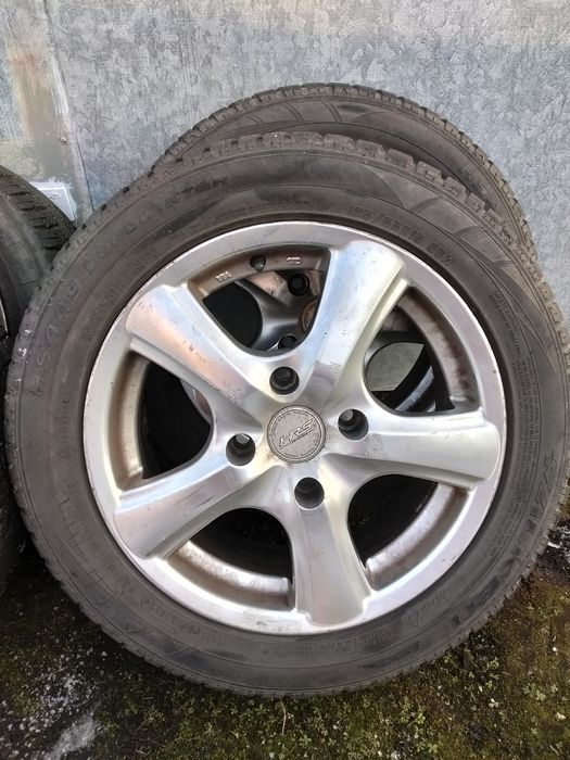 Alufelgi z oponami zimowymi