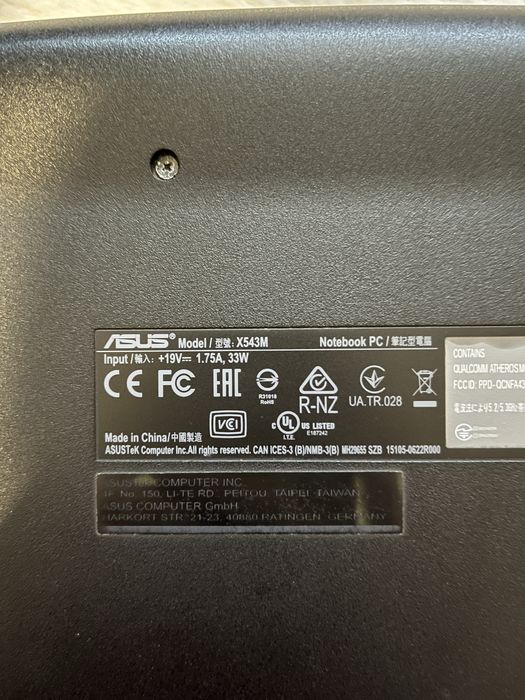 LAPTOP ASUS X543MA-DM621T – sprawny, SSD 256 GB