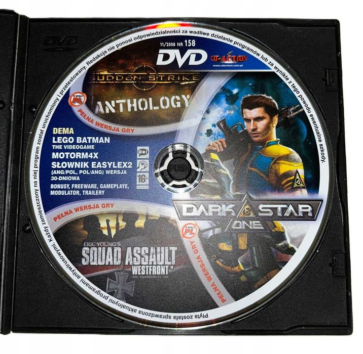 Sudden Strike Anthology PL + Darkstar One PL + Squad Assault West PC