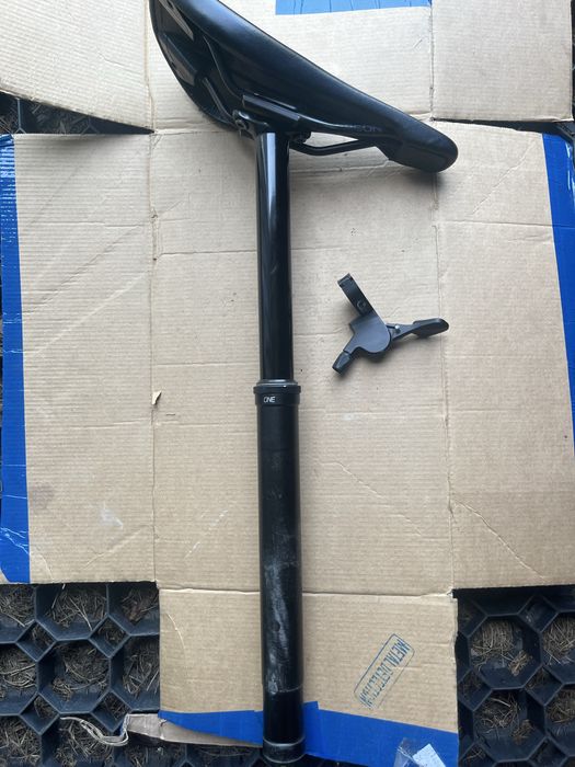 Sztyca regulowana one up 180mm 31,6 siodełko ergon (fox,rockshox,manitou)