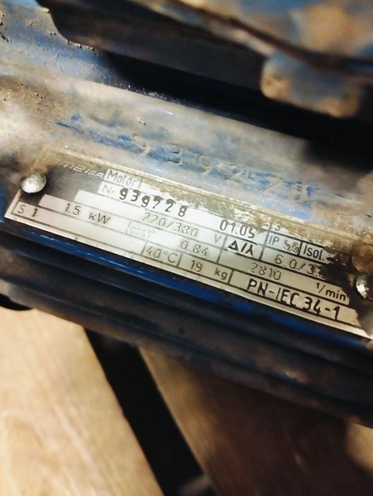 Silnik elektryczny na sile 1,5 kw
