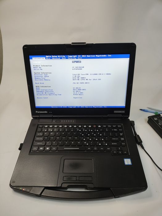 Захищений сенсорний ноутбук Panasonic Toughbook CF-54 MK2 14"/8/256