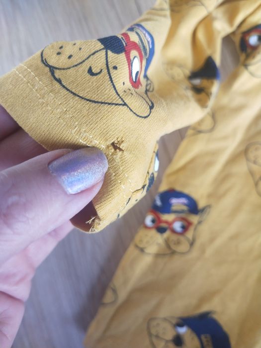 Bluzka t-shirt z długim rękawem chłopięca Pepco 104