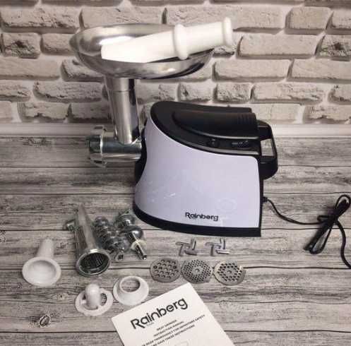 Электромясорубка с соковыжималкой мясорубка для дома 3000ват