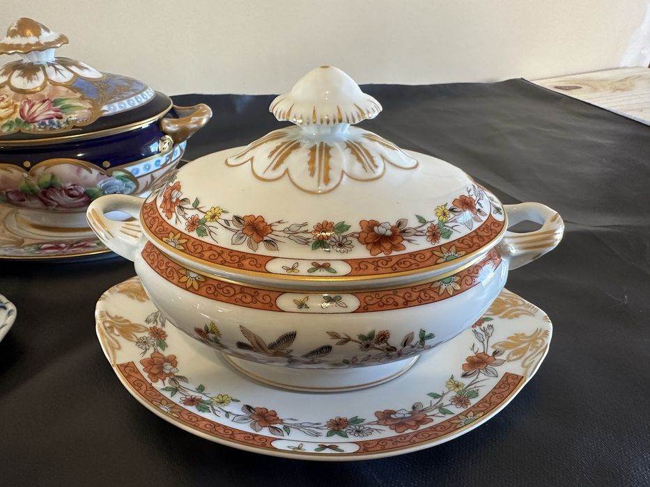 Conjunto 5 Terrinas de Porcelana Vista Alegre