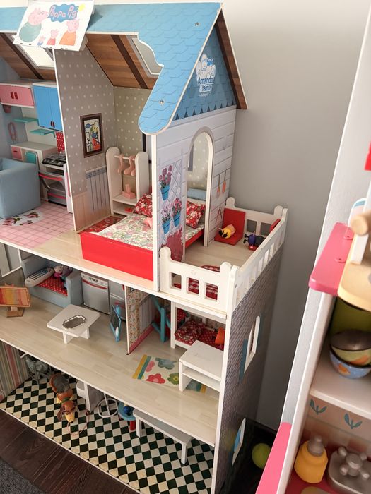 Linda casa de bonecas