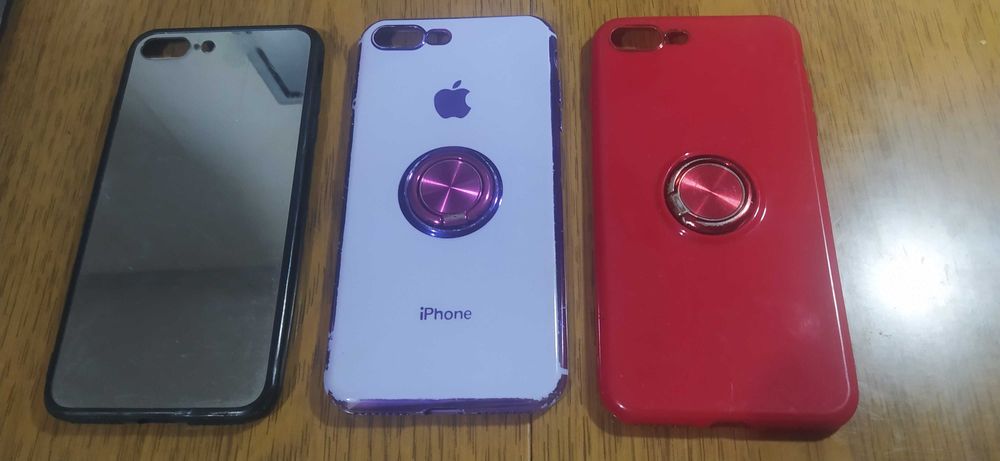 Чехлы на айфон, три за одну цену для iPhone 7 Plus или iPhone 8 Plus