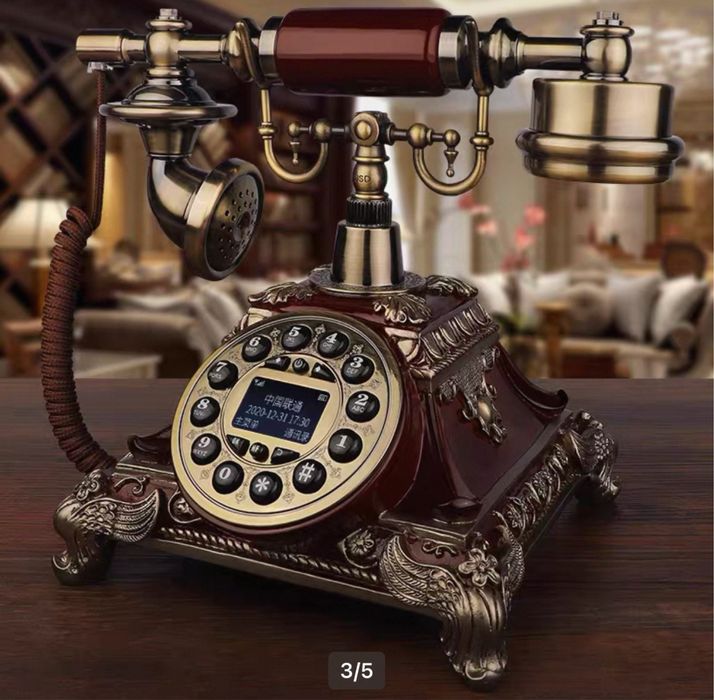Telefones antigos lindissimos. Novos!!Pecás com requinte. Novos. 21*26