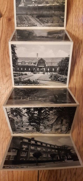 stare mini pocztówki niemieckie bad salzgitter