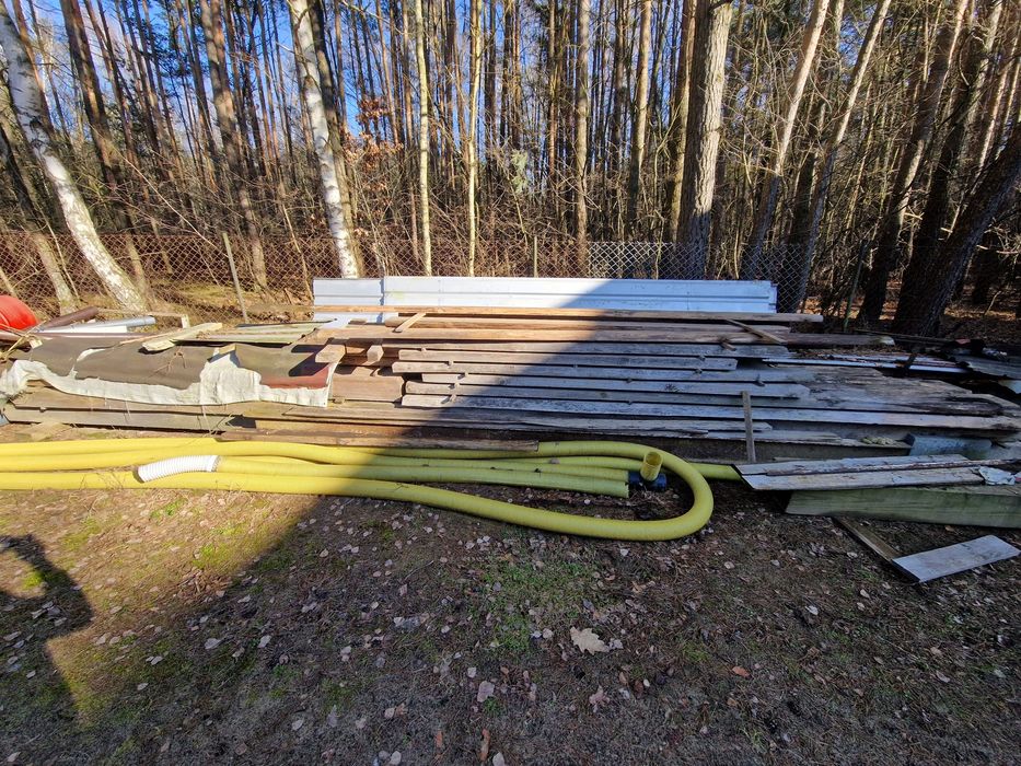 Tarcica pozostałości po budowie 1.70m3