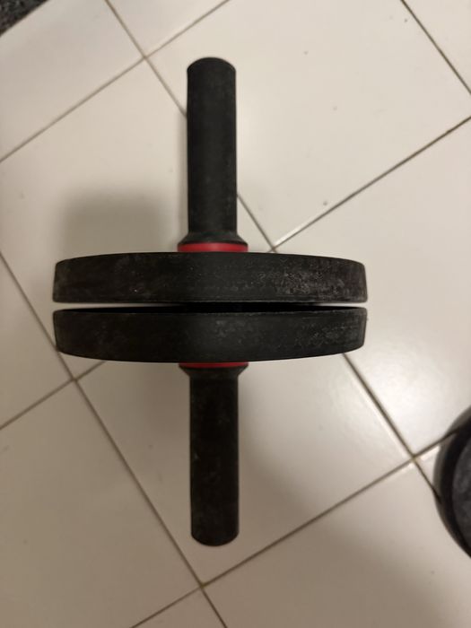 Kit musculação como novo