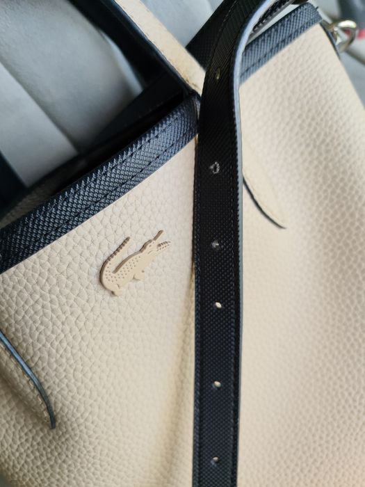 Lacoste torebka dwustronna NF2991AA stan idealny
