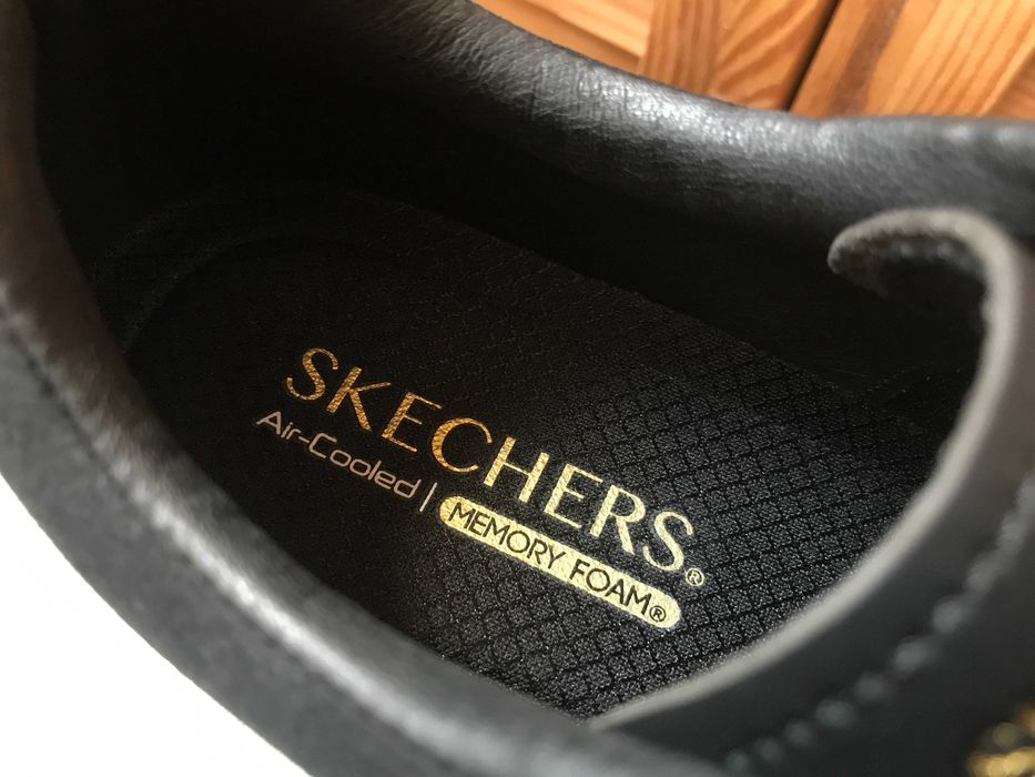 Жіночі кеди Skechers 185060 BLK 26 см 39 (9US) Чорні