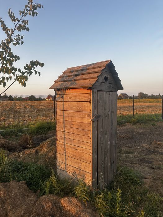 Wychodek, Używany, Budowa, Siedlce