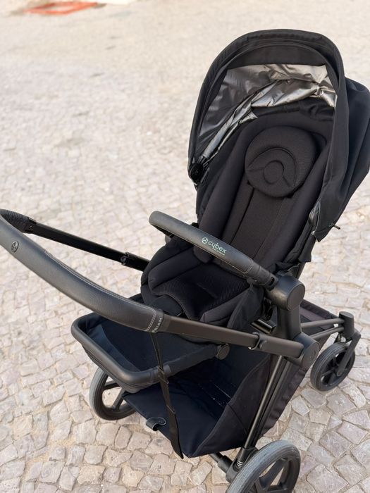 Carrinho cybex priam chassi+ cadeira + redutor