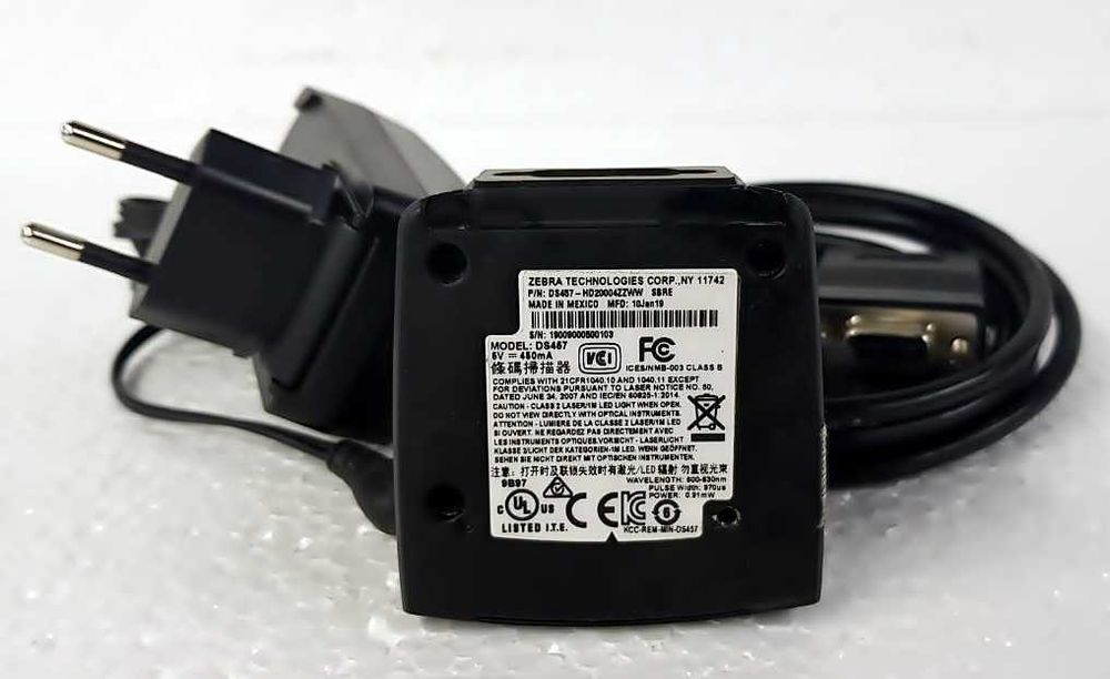 Сканер для кассы штрих код DS457-HD USB Zebra Motorolla