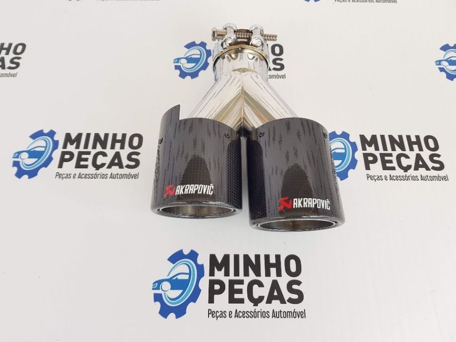 Ponteiras Dupla Look AKRAPOVIC