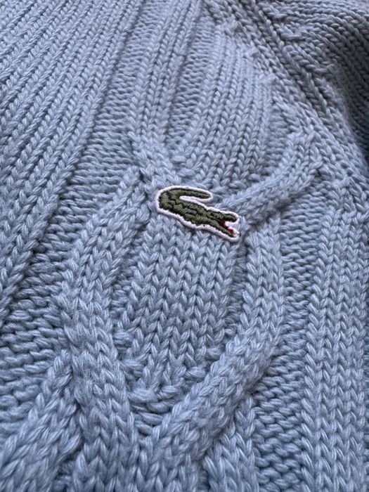 Шерстяний оригинальний светер Lacoste c