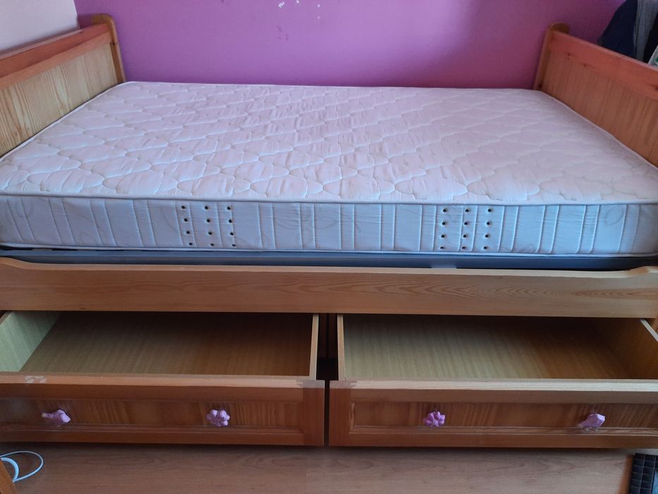 Cama pinho nórdico