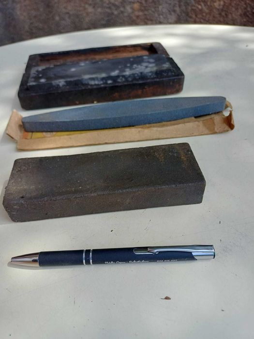 Diversas pedras de afiar, de carpinteiro ou para facas - Peça rara